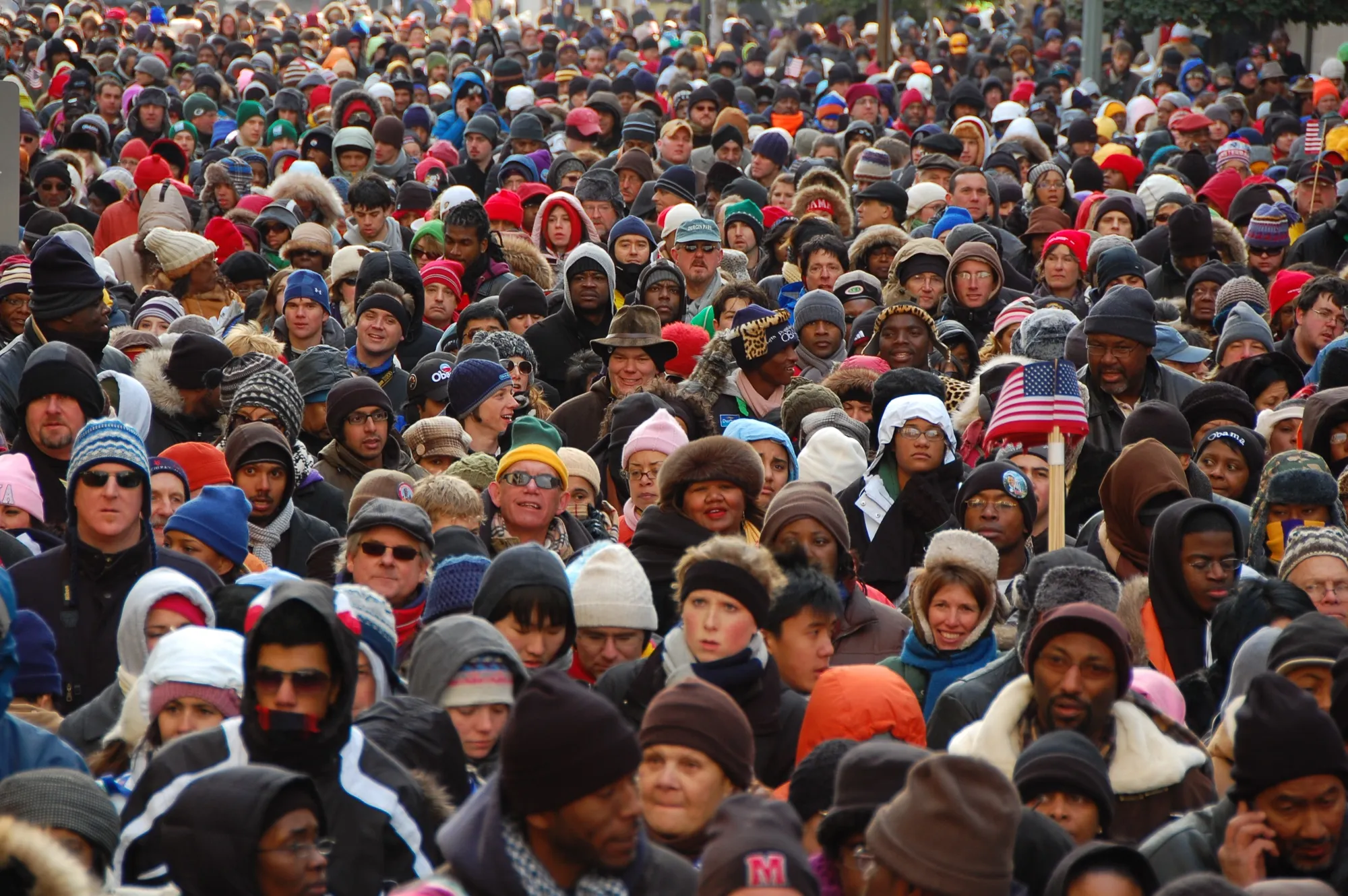 inauguration crowd